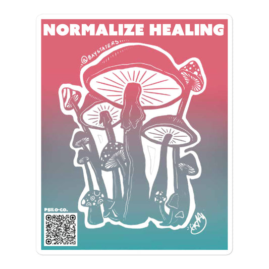 Bay Staters Collection - "Normalize Healing" Sticker