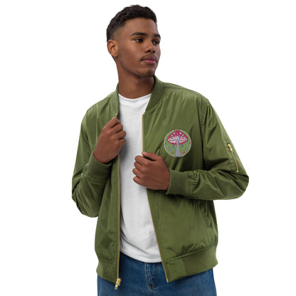 Counterculture Collection: Mushroom Mountain Bomber Jacket