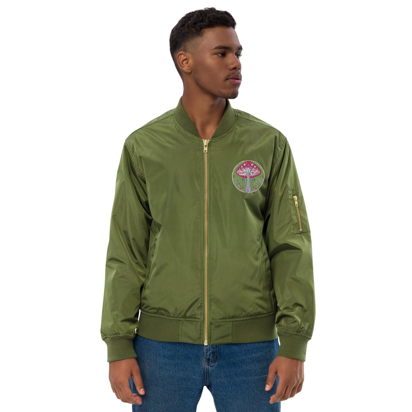 Counterculture Collection: Mushroom Mountain Bomber Jacket