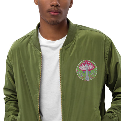 Counterculture Collection: Mushroom Mountain Bomber Jacket