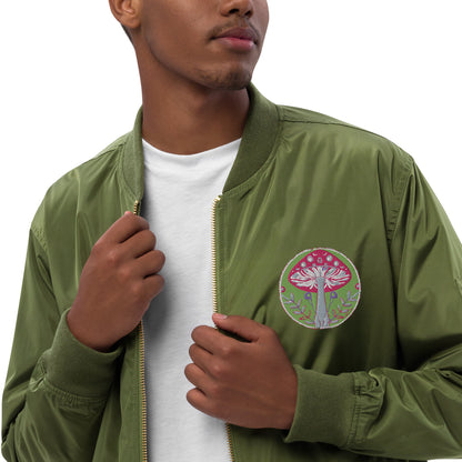 Counterculture Collection: Mushroom Mountain Bomber Jacket