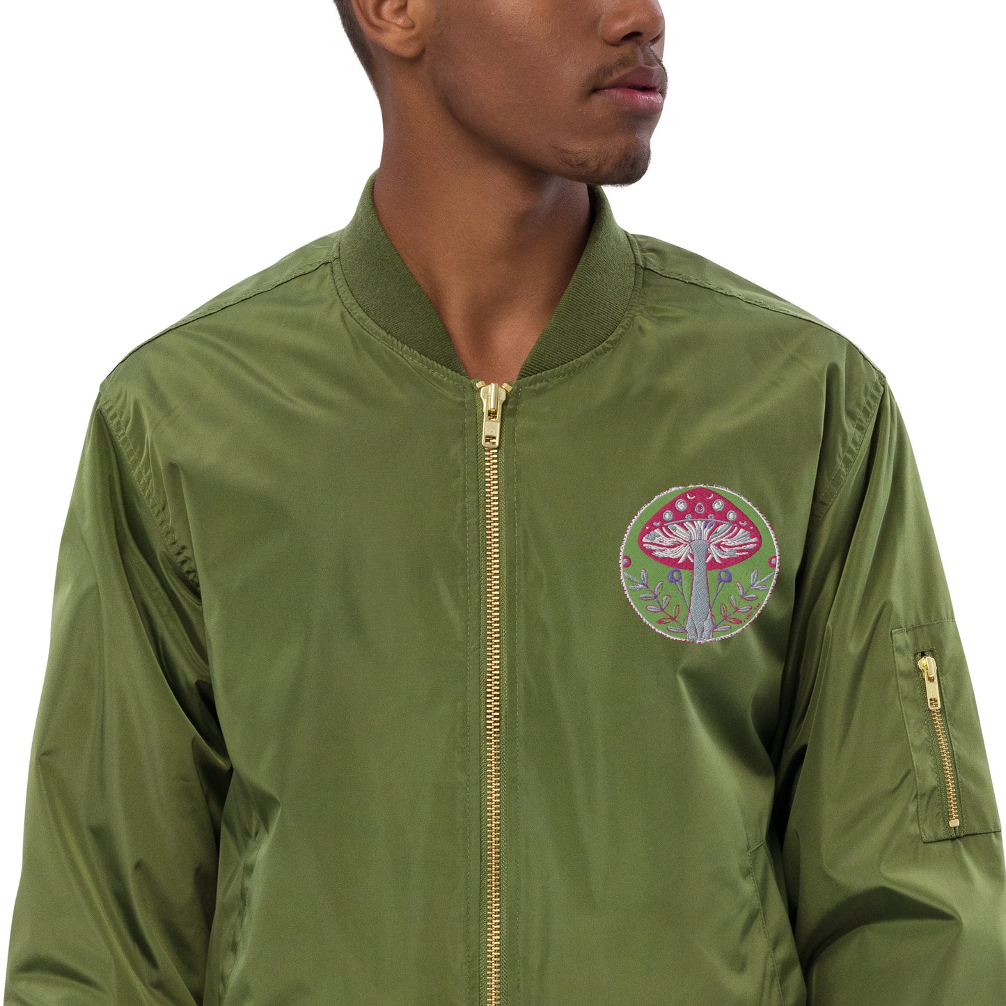 Counterculture Collection: Mushroom Mountain Bomber Jacket