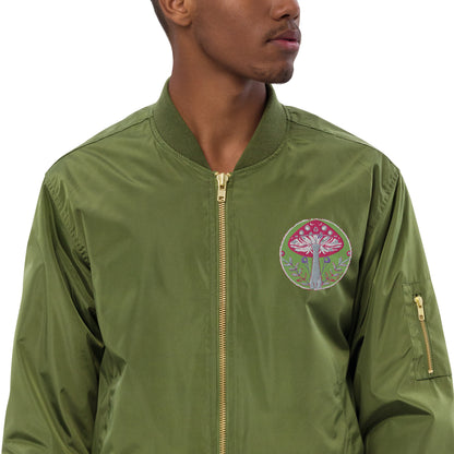 Counterculture Collection: Mushroom Mountain Bomber Jacket